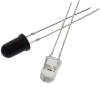 2 LED INFRAROUGE EMETTEUR RECETREUR 940nm – 5mm DIODE