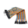 Câble Dupont 20 CM femelle-mâle 10pcs