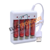 Chargeur de batterie USB à 4b emplacements