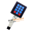 Clavier à membrane d'expansion MCU de clavier matriciel extra-large 1pc avec boutons 3*4