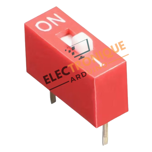 Interrupteur à Bascule DSE01RA Rouge