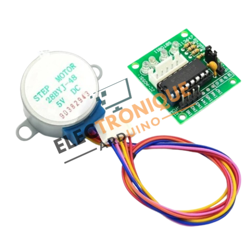 Moteur Pas à pas ULN2003 - PCB Robuste 4 Phases 5 Fils