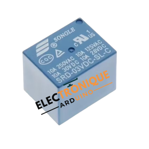 Relais DC robustes SRD-05VDC-SL-C