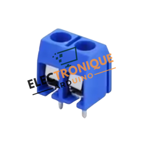 Bornier à vis 2 broches KF301-2P